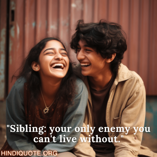 Top 12 Funny English Shayari For Siblings