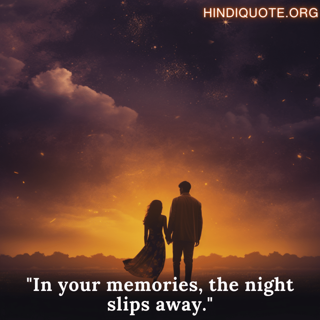 "In love's journey, distances are but mere steps."