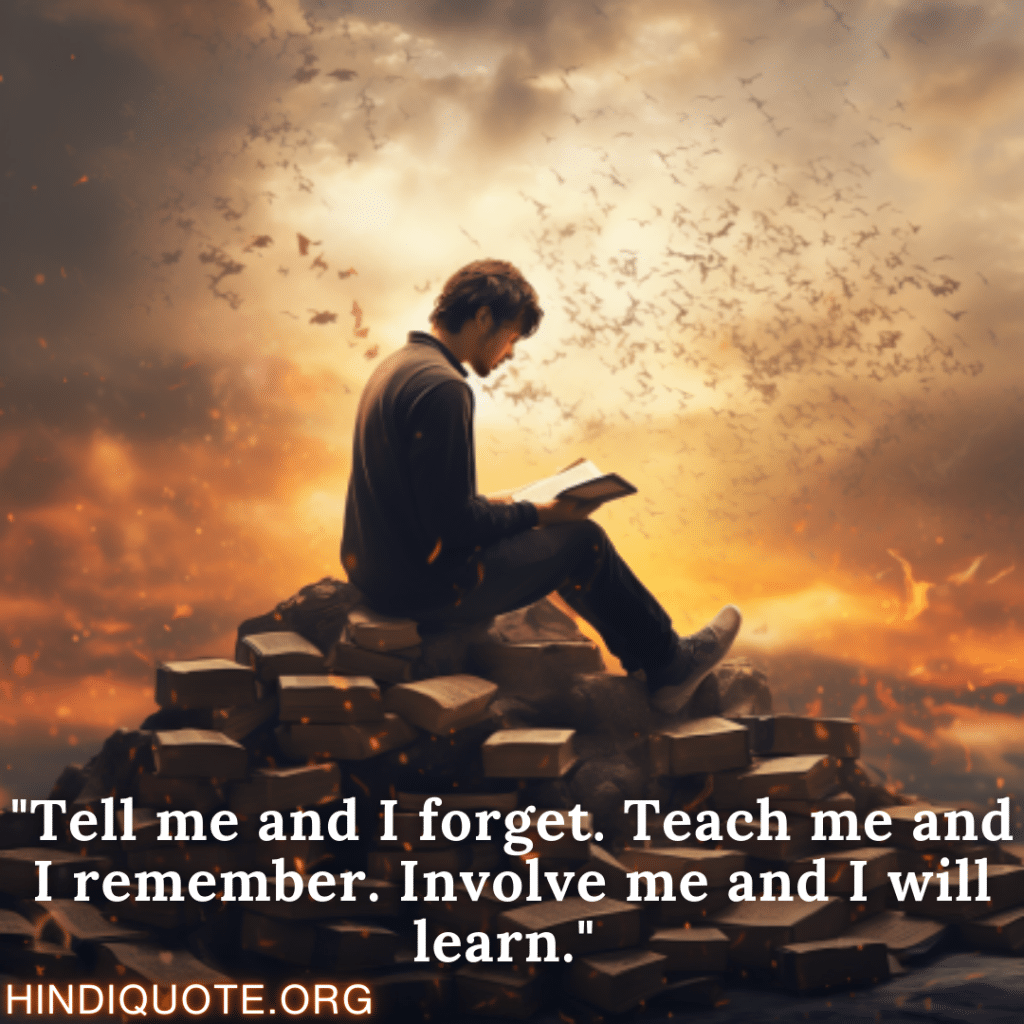 Shayari Of Attitude "Tell me and I forget. Teach me and I remember. Involve me and I will learn."