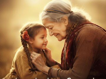 Love Quotes in Tamil for your Grandma "பாட்டி, உங்கள் பாசமே எனக்கு மிக முக்கியமான பரிசு."