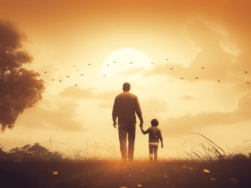 Love Quotes In Telugu For Your Father "నాన్నా, నువ్వు నా హీరోవు."