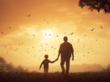 Love Quotes In Bengali For Your Father "আমার বাবা, আমার প্রথম বন্ধু।"