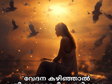 Alone Quotes In Malayalam For Hope And Healing "വേദന കഴിഞ്ഞാൽ പ്രതീക്ഷയുടെ ദീപം ഒരിക്കലും കെട്ടിപ്പോകില്ല."