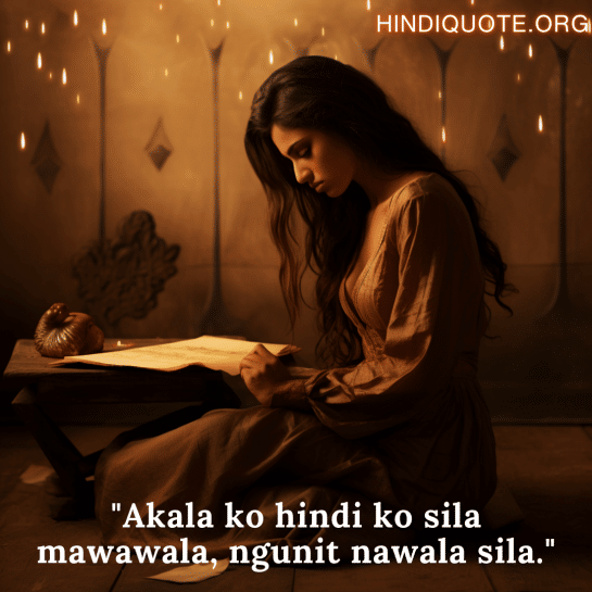 Sad Quotes In Tagalog For Dealing With Loss "Akala ko hindi ko sila mawawala, ngunit nawala sila."
