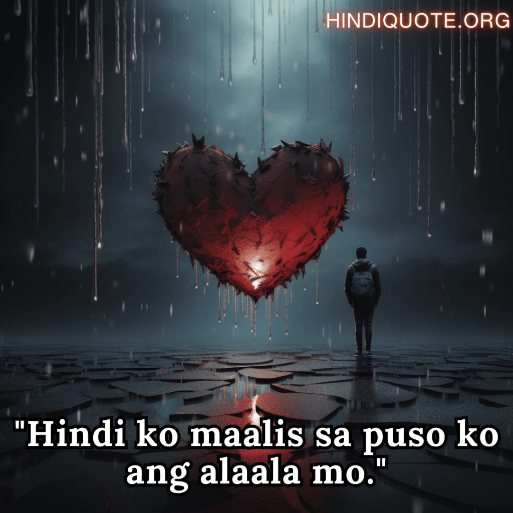 "Hindi ko maalis sa puso ko ang alaala mo."