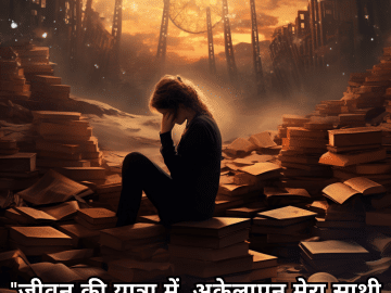 "जीवन की यात्रा में, अकेलापन मेरा साथी है।" - हरिवंश राय बच्चन