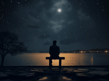 "एक अकेला यात्री, एक अकेली मंजिल।"