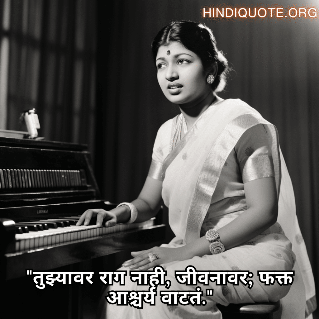 Alone Quotes In Marathi From Hindi Musicians "तुझ्यावर राग नाही, जीवनावर; फक्त आश्चर्य वाटतं."