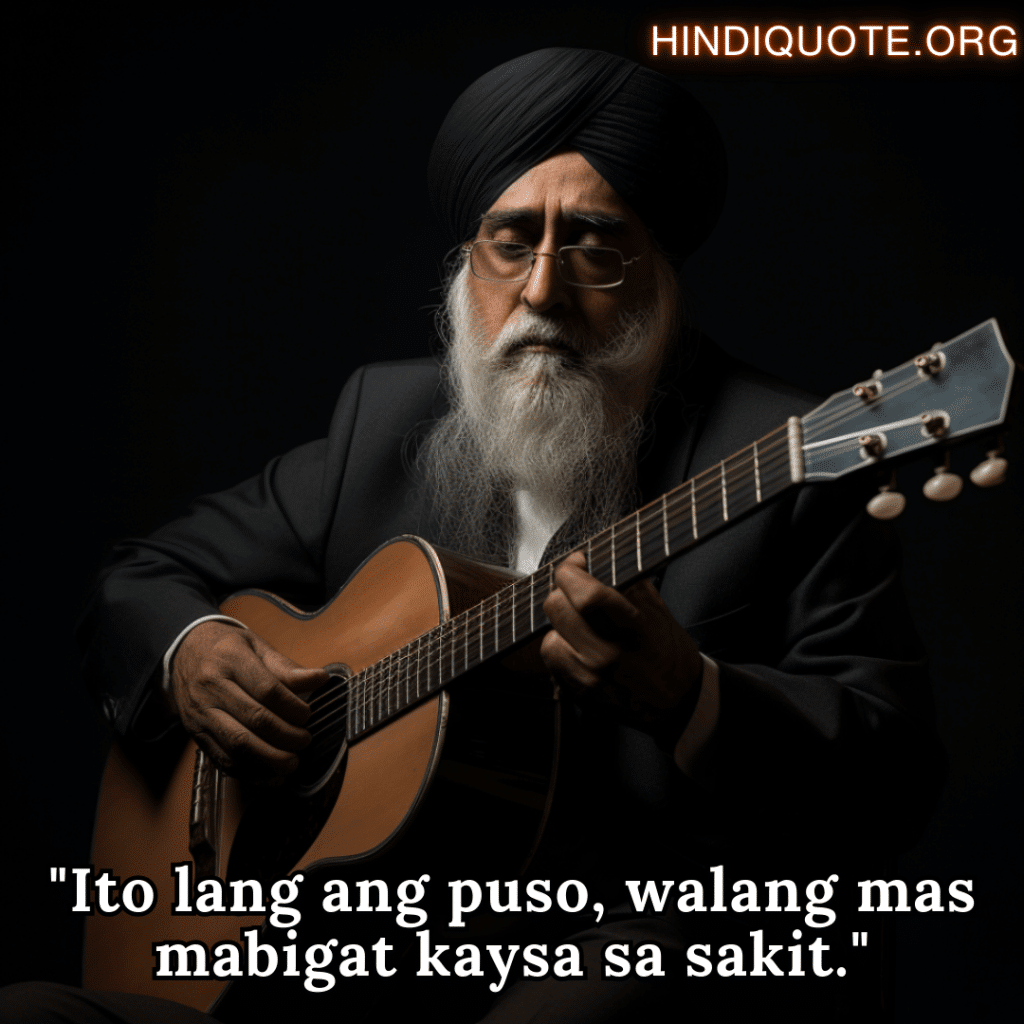 "Ito lang ang puso, walang mas mabigat kaysa sa sakit."