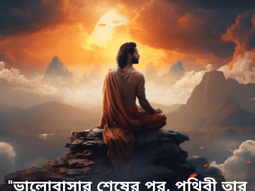 "ভালোবাসার শেষের পর, পৃথিবী তার লুকানো সত্যগুলো প্রকাশ করল।"