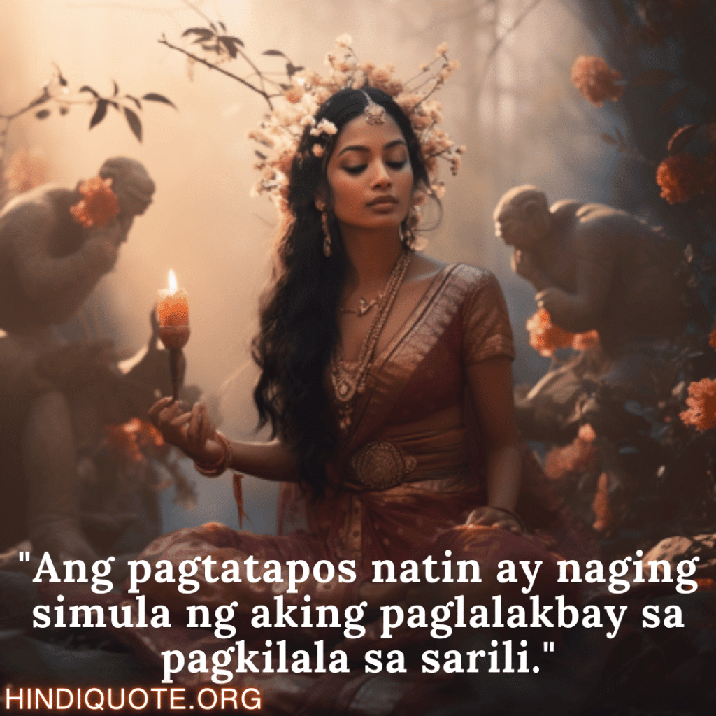 "Ang pagtatapos natin ay naging simula ng aking paglalakbay sa pagkilala sa sarili."