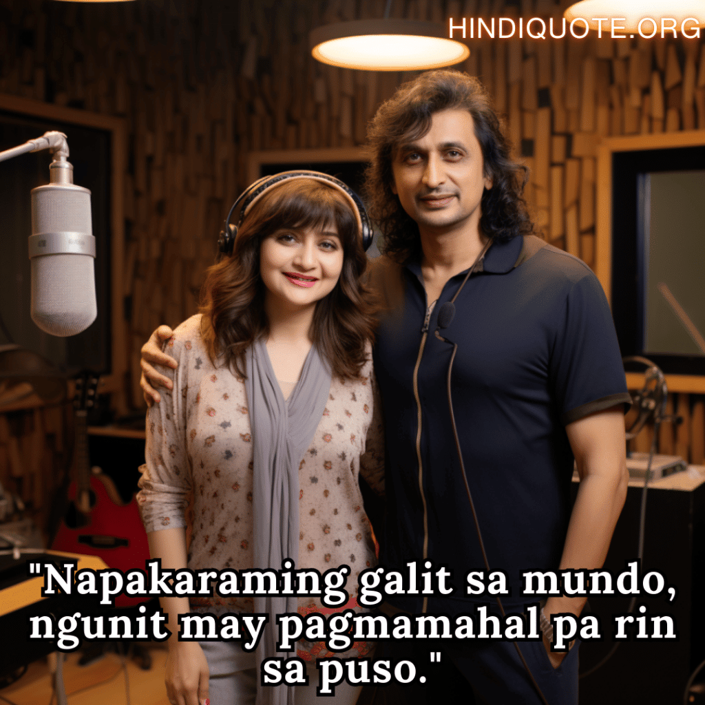 "Napakaraming galit sa mundo, ngunit may pagmamahal pa rin sa puso."
