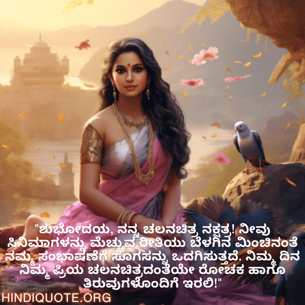 "ಶುಭೋದಯ, ನನ್ನ ಶಾಂತ ಯೋಗಿ! ನಿಮ್ಮ ಸಮತೋಲನ ಬೆಳಗಿನ ಹಗಲು ಹದವಿದುವಂತೆ ಸುಂದರವಾಗಿದೆ. ನಿಮ್ಮ ದಿನ ನಿಮ್ಮ ಯೋಗ ಅಭ್ಯಾಸದಂತೆ ಸಮಾನತೆ ಮತ್ತು ಶಾಂತತೆಯೊಂದಿಗೆ ಇರಲಿ!"