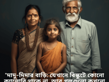 "দাদু-দিদার বাড়ি: যেখানে বিস্কুটে কোনো ক্যালোরি থাকে না, আর গল্পগুলো কখনো শেষ হয় না!"