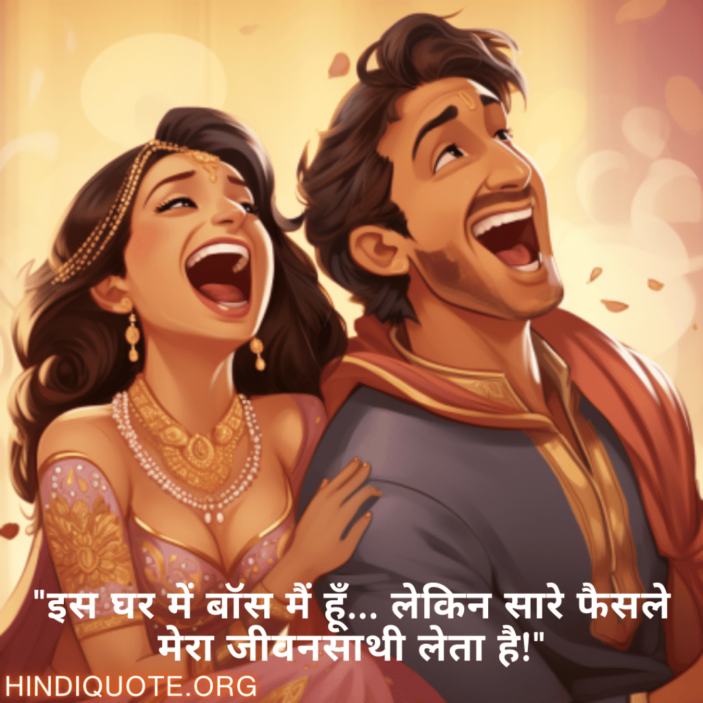 "इस घर में बॉस मैं हूँ… लेकिन सारे फैसले मेरा जीवनसाथी लेता है!"