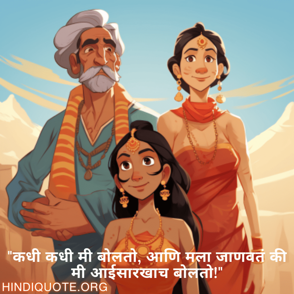 "कधी कधी मी बोलतो, आणि मला जाणवतं की मी आईसारखाच बोलतो!"