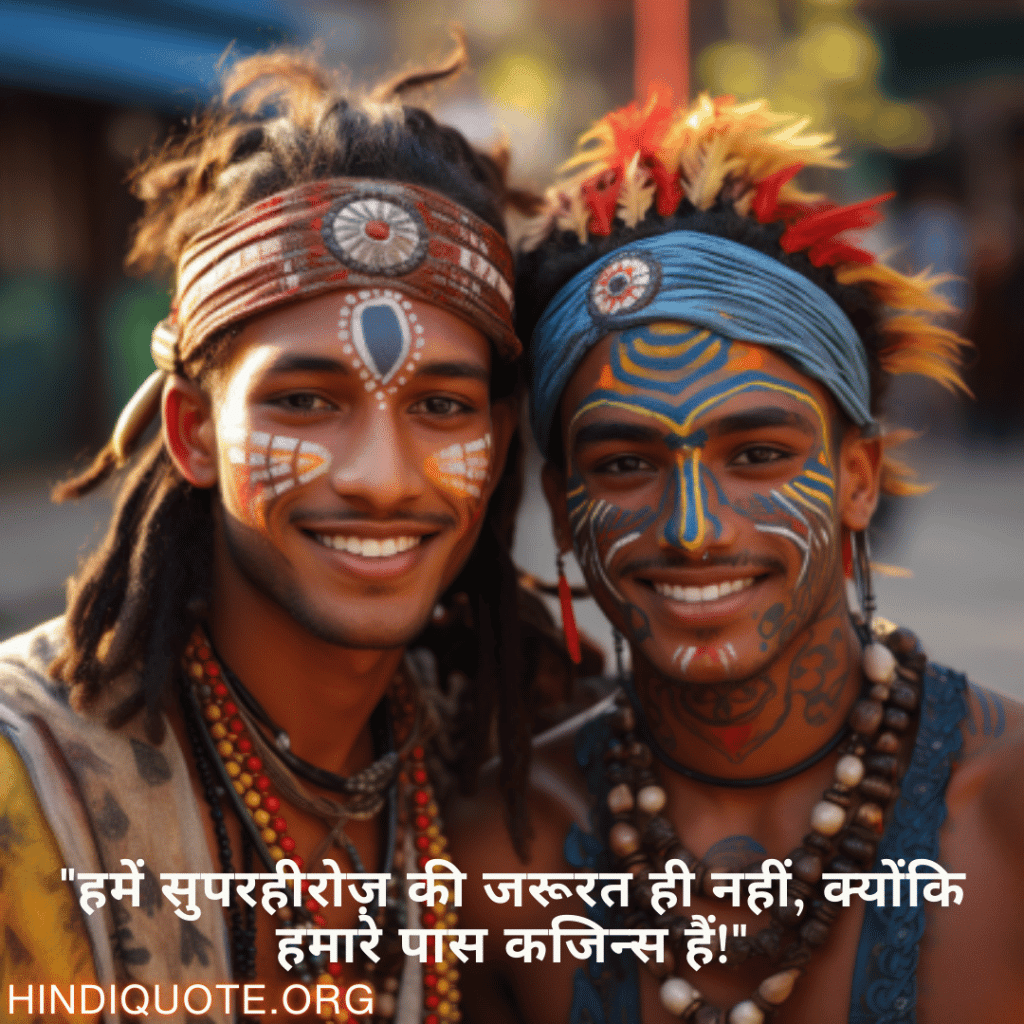 "हमें सुपरहीरोज़ की जरूरत ही नहीं, क्योंकि हमारे पास कजिन्स हैं!"