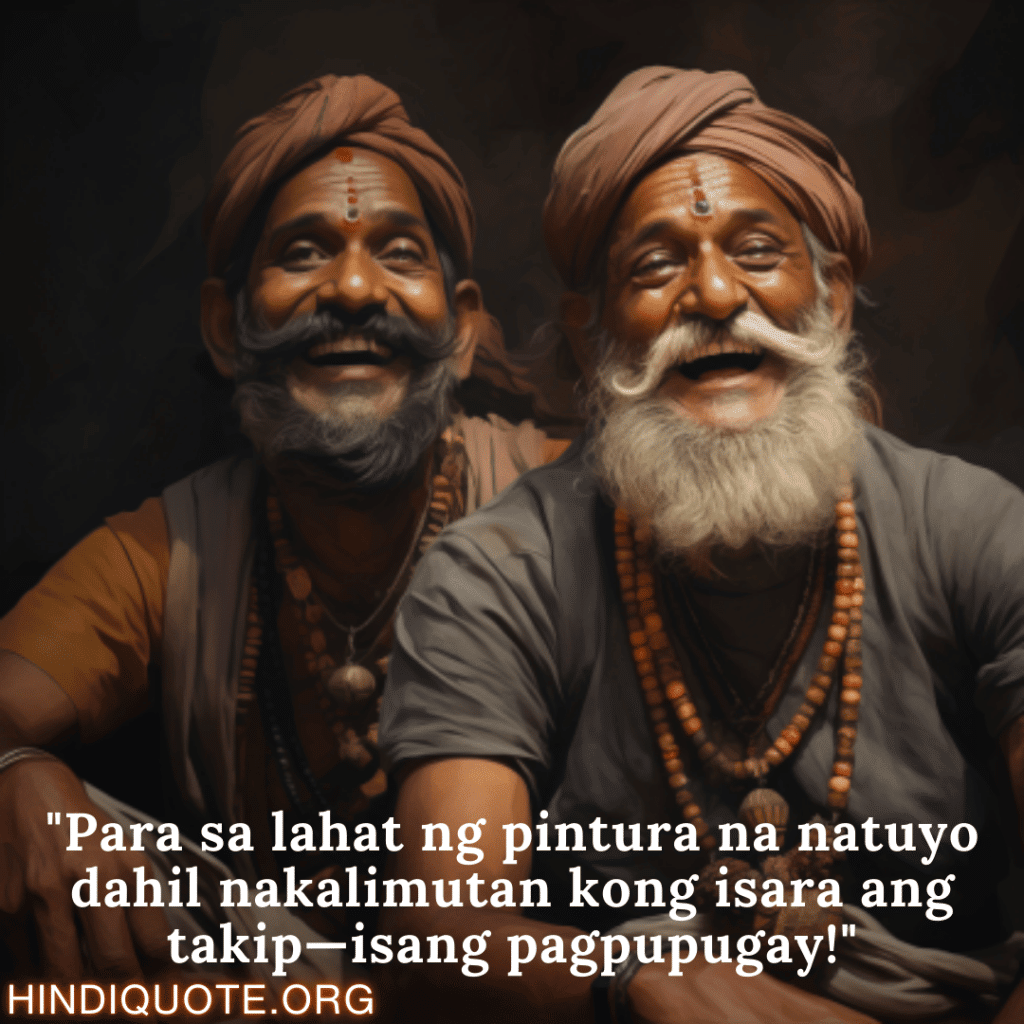 "Para sa lahat ng pintura na natuyo dahil nakalimutan kong isara ang takip—isang pagpupugay!"