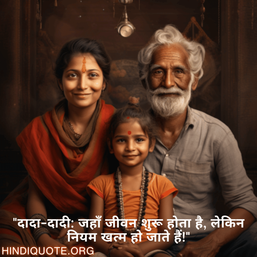 "दादा-दादी: जहाँ जीवन शुरू होता है, लेकिन नियम खत्म हो जाते हैं!"