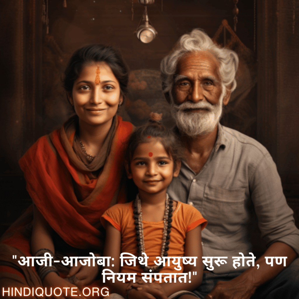 "आजी-आजोबा: जिथे आयुष्य सुरू होते, पण नियम संपतात!"