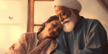 "खूप उबदार शुभ सकाळ आणि त्याहूनही सुंदर दिवशी तुमच्यासाठी मनःपूर्वक शुभेच्छा. माझ्या मनात तुम्ही कायमचे आहात आजीआजोबा!"