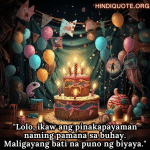 Birthday Greeting In Tagalog For Your Grandfather "Lolo, ikaw ang pinakapayaman naming pamana sa buhay. Maligayang bati na puno ng biyaya."