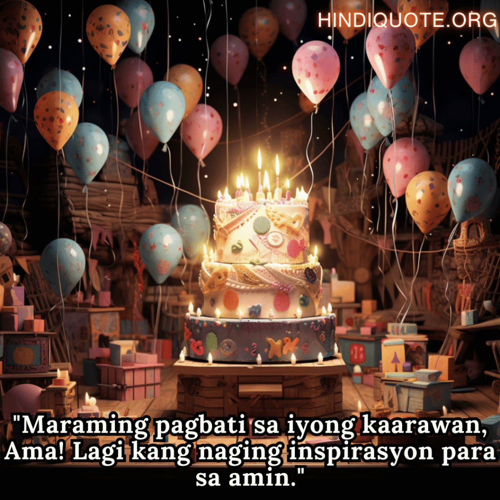 "Maraming pagbati sa iyong kaarawan, Ama! Lagi kang naging inspirasyon para sa amin."