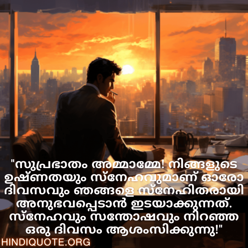 "കൃത്യതയ്ക്ക് കുറവില്ലാതെയുള്ള ഒരു ബോസിന് സുപ്രഭാതം. നിങ്ങളുടെ ഉയർന്ന മാനദണ്ഡങ്ങൾ നമ്മെ ദിവസവും മെച്ചപ്പെടുത്തുന്നു."