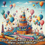 "दादाजी, आपकी कहानियों ने हमें सपने देखना सिखाया। जन्मदिन मुबारक हो।"