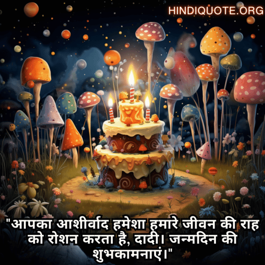 "आपका आशीर्वाद हमेशा हमारे जीवन की राह को रोशन करता है, दादी। जन्मदिन की शुभकामनाएं।"