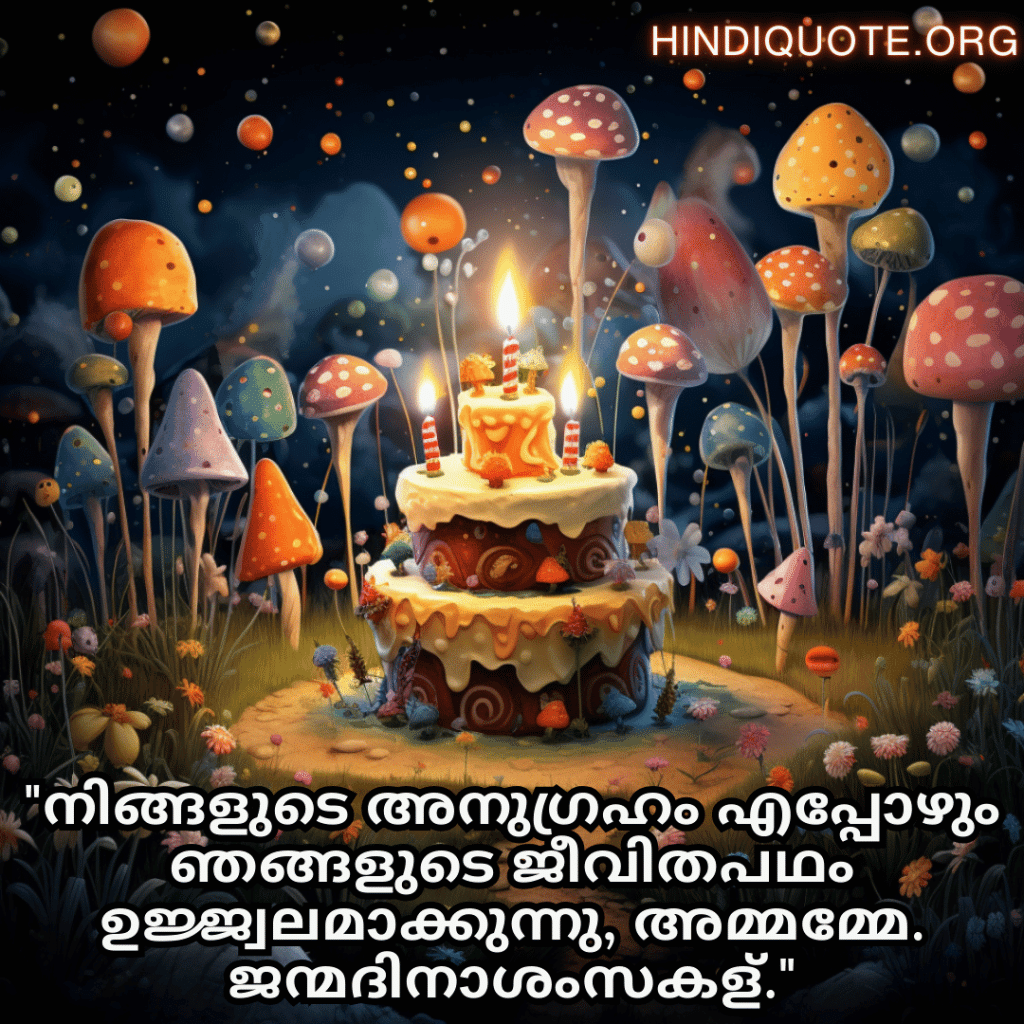 "നിങ്ങളുടെ അനുഗ്രഹം എപ്പോഴും ഞങ്ങളുടെ ജീവിതപഥം ഉജ്ജ്വലമാക്കുന്നു, അമ്മമ്മേ. ജന്മദിനാശംസകള്‍."