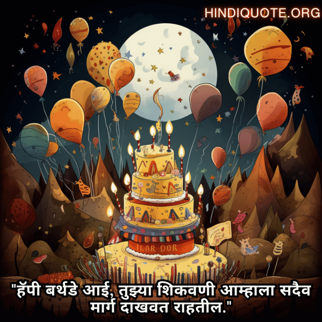 "हॅपी बर्थडे आई, तुझ्या शिकवणी आम्हाला सदैव मार्ग दाखवत राहतील."