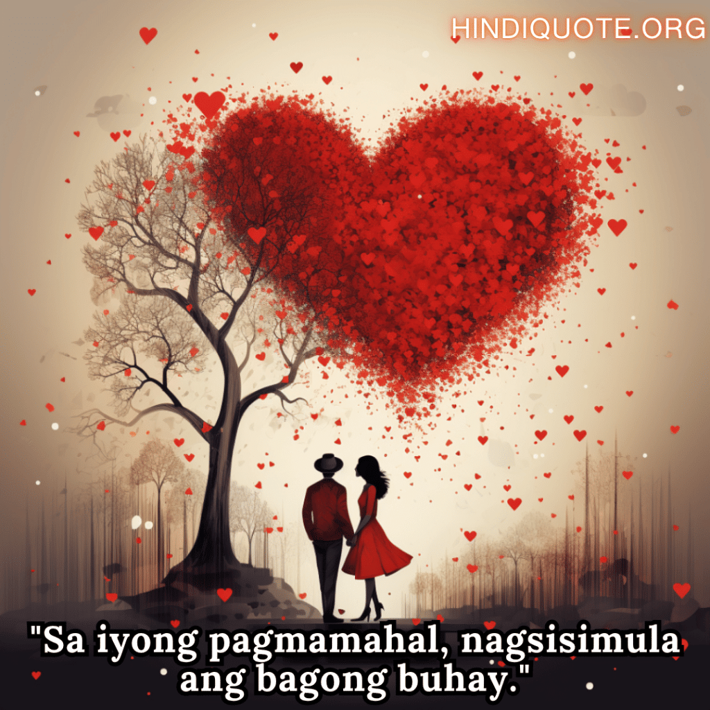 "Simula nang makilala kita, bawat araw ay naging isang pagdiriwang."