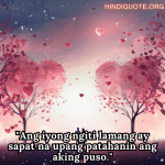 Romantic Phrases In Tagalog For Your Husband "Ang iyong ngiti lamang ay sapat na upang patahanin ang aking puso."